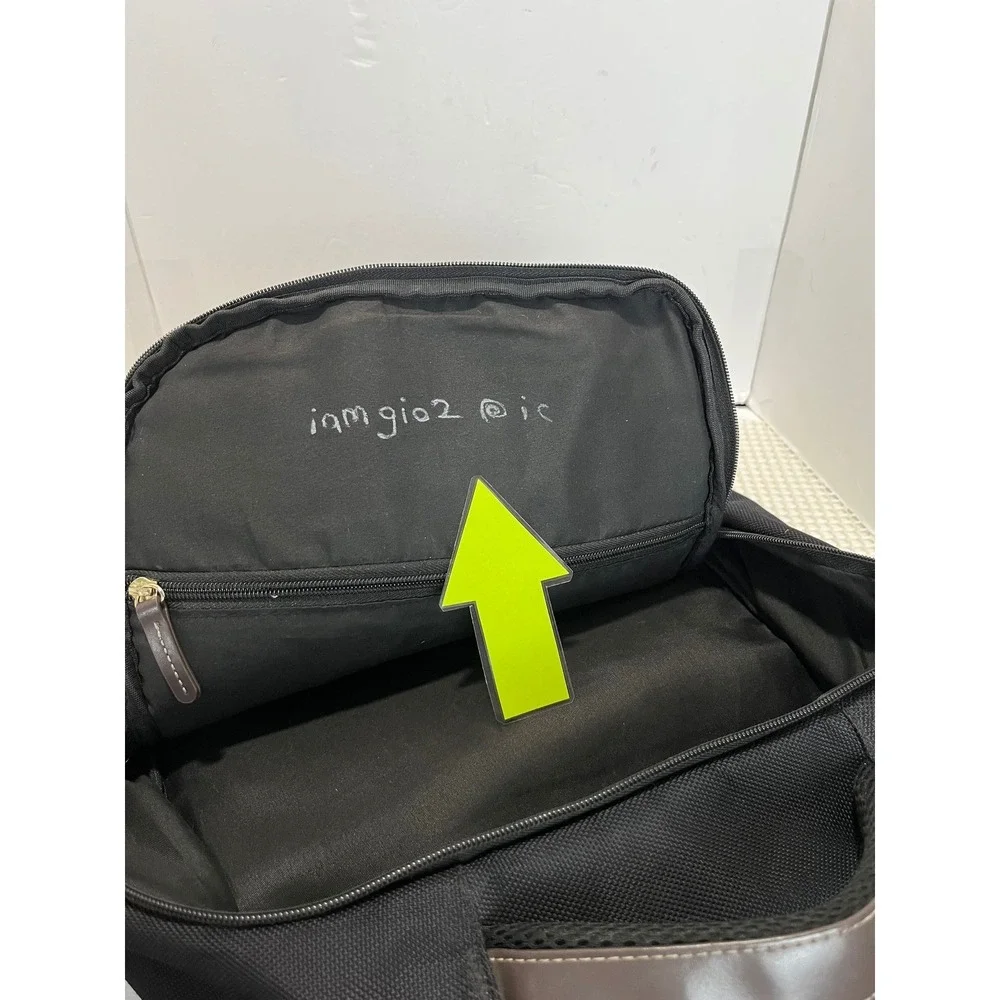 Brics X-Bag Metro Large Nylon Backpack Black Travel School Laptop